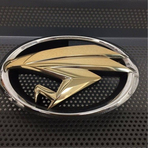Toyota Original Harrier 2003-2008 Frontgrill Adler Emblem 75311-48051 OEM - Bild 3 von 4