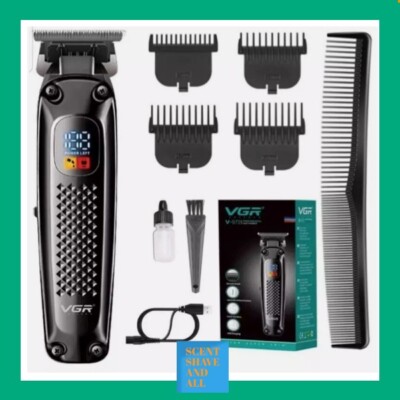 VGR Haar Bart Wiederaufladbare Kabellose Haarschneidemaschine IPX6 Wasserdicht SCHNELLE KOSTENLOSE P&P