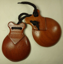 Spanish Flamenco Castanet Casta uela Solid Wood Clacker Palillo - One Side Only