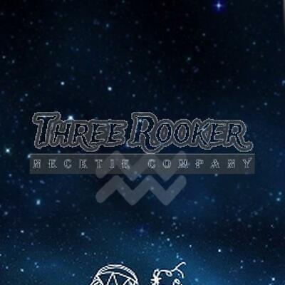 Space Ties Mens Winter Star Tie Astrology Constellation Necktie by Three Rooker