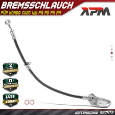 Bremsschlauch Bremsleitung Hinten Rechts für Honda Civic VIII FA FD FK FN 05-12