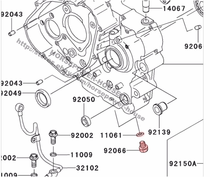 12mm OIL DRAIN PLUG Kawasaki 20062024 Ninja ZX14 ZX14R