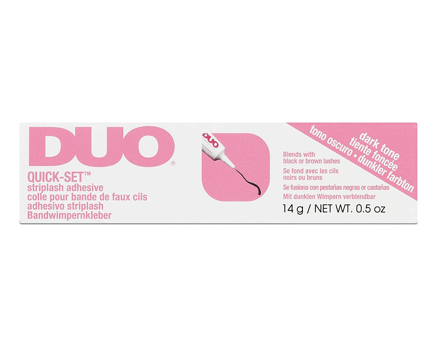 ARDELL DUO Quickset Adhesive Dark dunkler Wimpernkleber künstliche Wimpern 14g