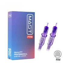 20PCS Tattoo Cartridge Needles Round Magnum Sterilized Permanent Makeup Machine
