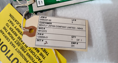 BENTLY NEVADA PWA 129958-01 D PCB Card For 3300 Series Dual Thrust Monitor #NEW - Picture 7 of 8