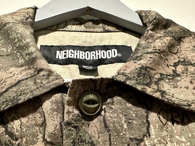 NEIGHBORHOOD camo military jacket, $600+ Made in Japan