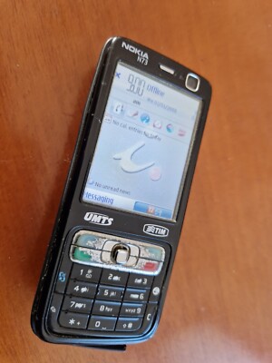 NOKIA N73 BLACK WORKING CELL PHONE WITH CHARGER