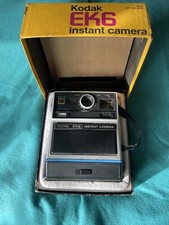 VINTAGE KODAK EK6 INSTANT CAMERA IN BOX WITH BOOKLET Parts Only Not Test 