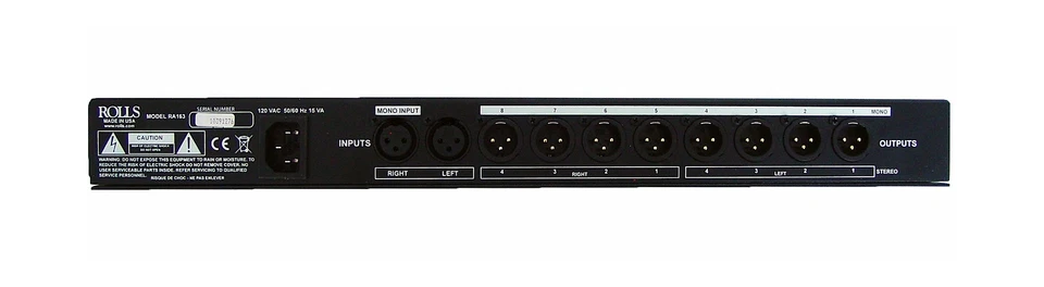 Rolls RA163 8-Channel Distribution Amplifier - Image 2 of 2