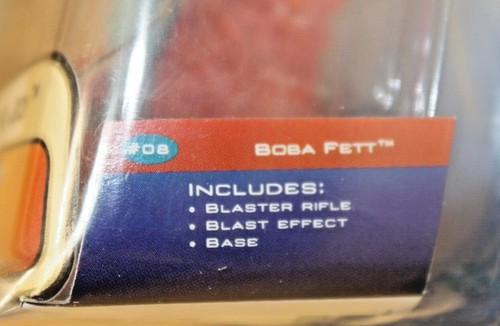 Star Wars ROTJ Boba Fett The Pit Of Carkoon Quick Draw Acción Hasbro 2002 SELLADO - Imagen 7 de 9