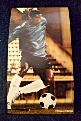 RARE Ronaldinho R10 Nike Total 90 Joga Bonito 2006 World Cup Promo Sticker  Card