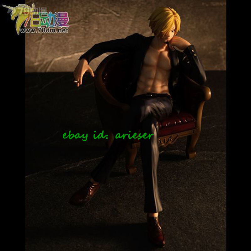 Perfect Mega House Pop One Piece S.O.C Sanji Statue Figure In