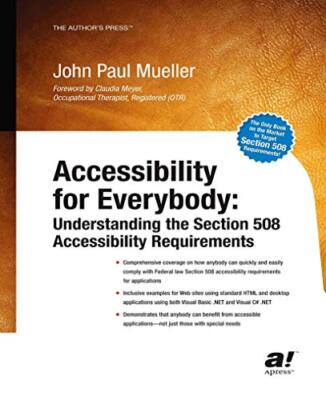 Mueller - Accessibility for Everybody - New paperback or softback - X555z