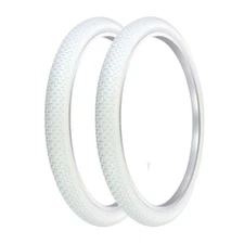 PRO+ TIRES 26 x 2.125 White G-5009 PAIR (2 PCS)