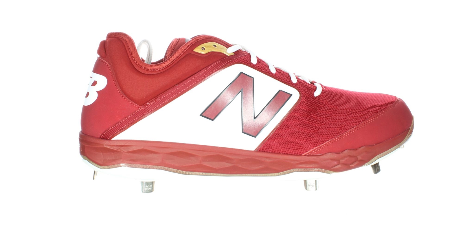 New Balance Mens L3000mw4 Red Lacrosse Cleats Size 17 (2E) (7245657)