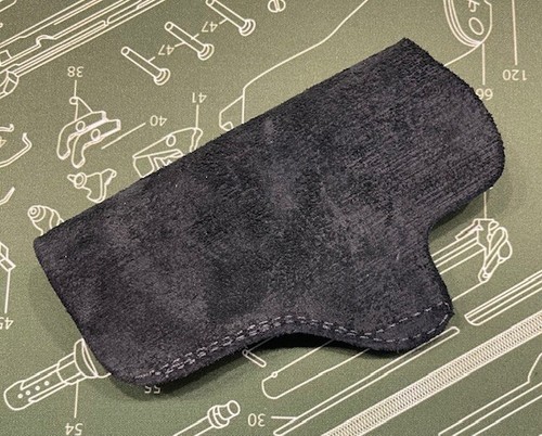 1911 Black Leather Holster - 100% Made In USA - Left Hand OWB / Right Hand IWB - Picture 6 of 7