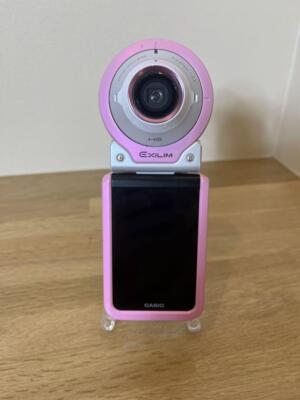 Casio EXILIM EX-FR100L compact digital camera pink English