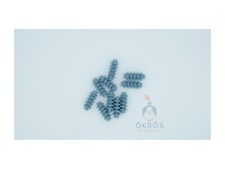 30 x Hobbex Gartenbahn Isolator, Länge 29,4 mm, Außendurchmesser 10,9 mm, neu