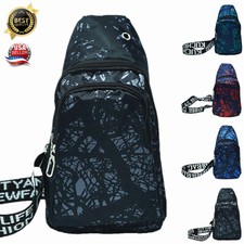 Fanny Pack Shoulder Chest Sling Cross Body Backpack Bag Handbag Sports Pouch Lot
