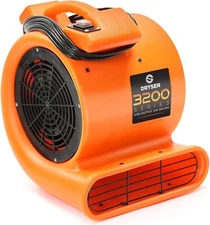 Air Mover Carpet Dryer 2 Speed 1/2 HP Industrial Floor Blower Carpet Drying Fan
