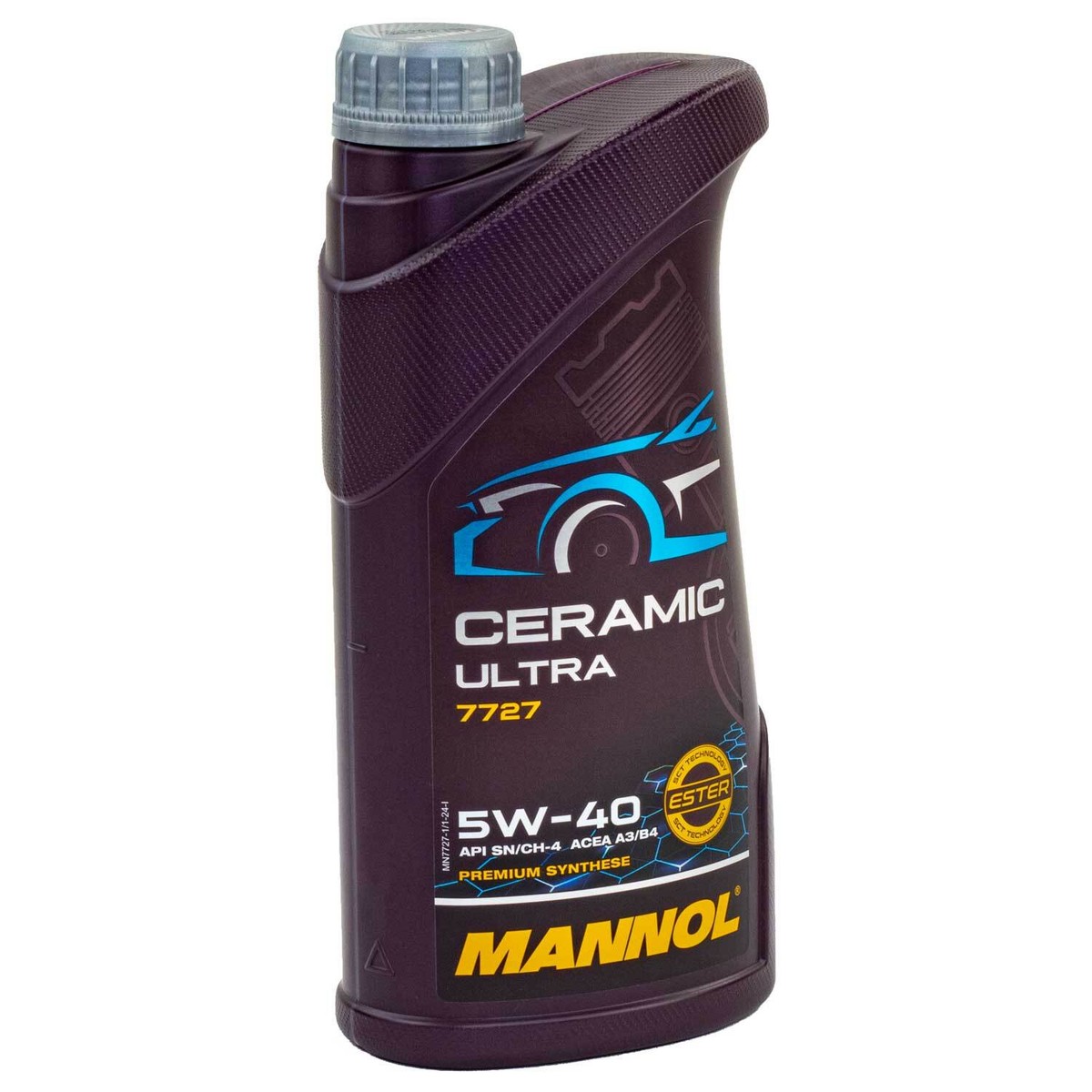 AYA Motoröl Motor Öl MANNOL 5W-40 Ceramic Ultra 1 Liter für