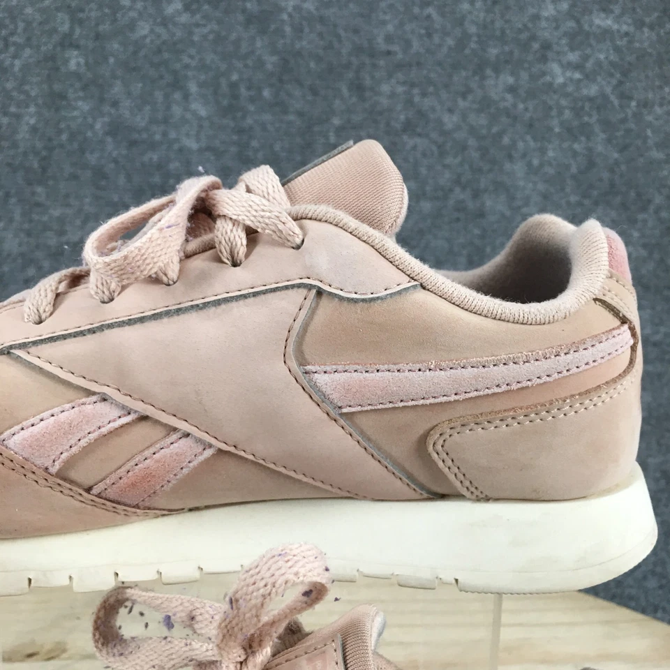 Reebok туфли женщин 8,5 классический Harman бега ходьбы кроссовки CN3718 розовый шнурует вверх - Изображение 4 из 4