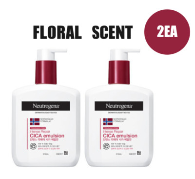 Neutrogena Intense Repair Cica Emulsion Lotion Body 310ml (10.48oz) Floral Scent