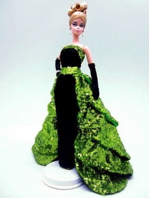 green dress barbie