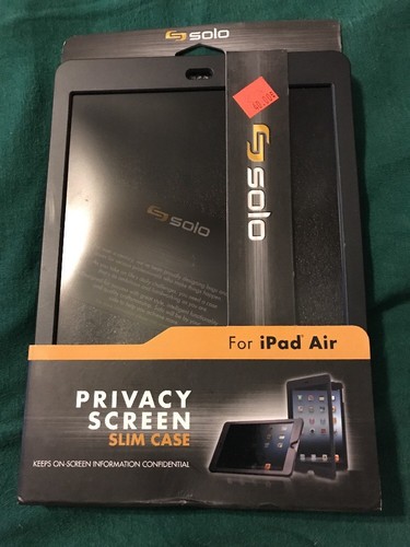 Solo - Sichtschutz iPad® Air Case - schwarz PRO201 - Bild 2 von 3