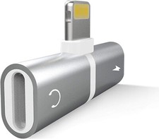 Headphone Jack Adapter Phone Adapter Earphone Audio Splitter and Charge Connecto