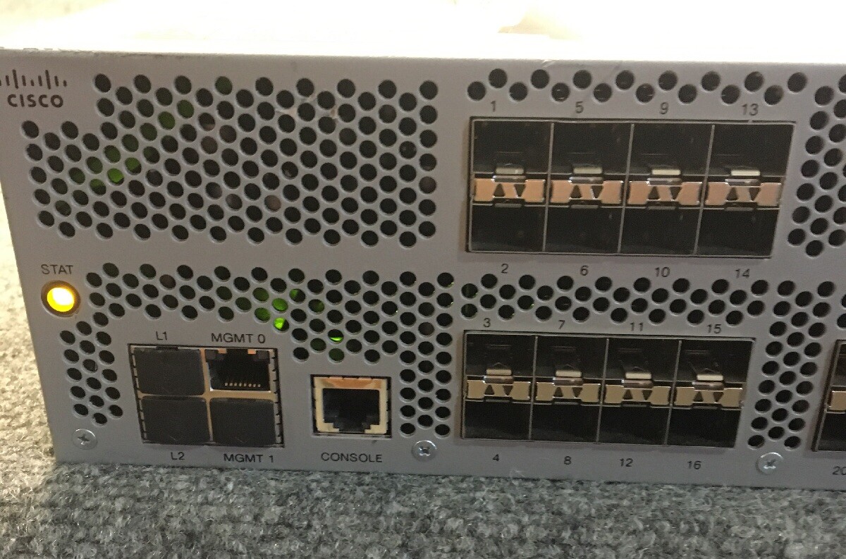 Cisco Nexus N5K-C5020P-BF 40-Port SPF+ Network Switch Missing Modules ...