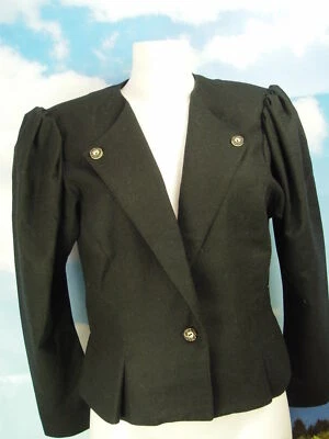 Meico neuwertig mit Schößchen leichte Loden Dirndljacke Trachtenjacke Gr.40 - Bild 1 von 4
