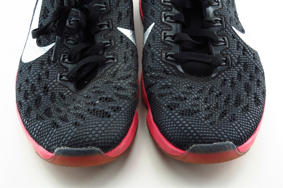 Nike Zoom fit Agility Women Sz 6.5 M Black Lace Up Running Synthetic