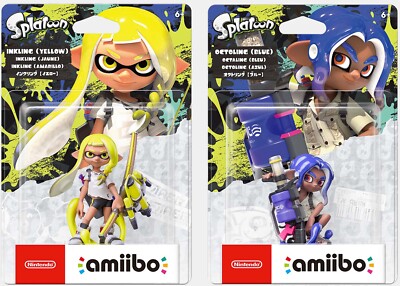 任天堂 - amiibo Splatoon Nintendo Switch amiibo Splatoon Inking(Yellow) Figure with