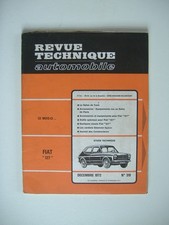 Revue technique Fiat 127
