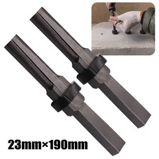 2 Set 23mm Plug Wedges And Feather Shims Concrete Rock,Stone Splitter Hand Tools
