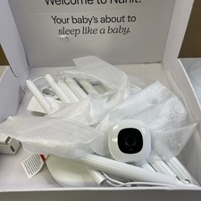 Nanit Pro Smart Baby Monitor with Floor Stand White, Comes With Items Pictured 