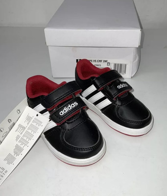 Kinder Kleinkinder Adidas Hoops Vs Turnschuhe - UK 5k - neu im Karton