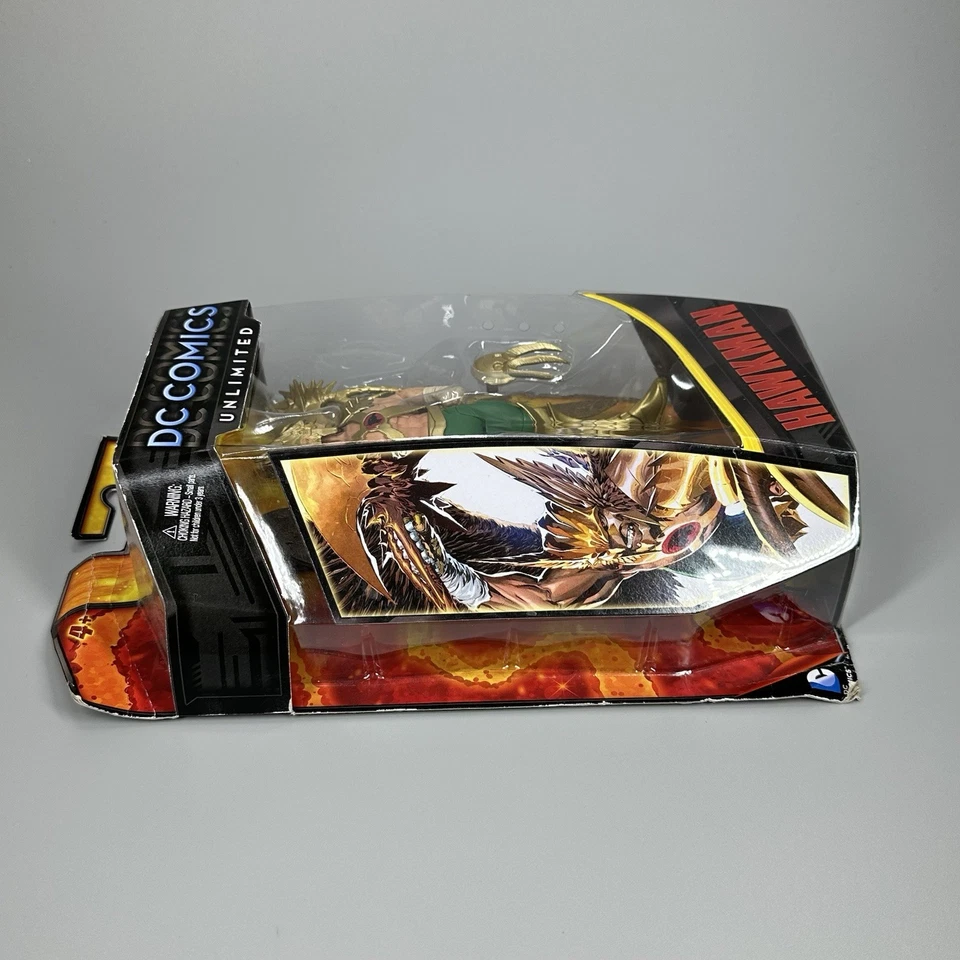 Figura de acción Mattel DC Comics Unlimited Hawkman 6,5" Foto 4 de 4