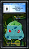 Pokemon 2000 Bulbasaur Pokemon Topps Series 2 PC2 Clear Card CGC 9 *POP 37*