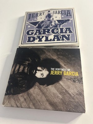 Jerry Garcia 2 CD lot Greatest Hits Rock Folk Multicolor Cardboard Sleeve VG+