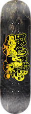 5BORO SP-ONE BUBBLE SKATEBOARD DECK-8.5 BLACK VENEER
