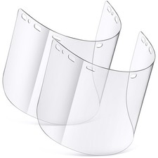 Saillong Lot de 2 boucliers faciaux transparents compatibles en PETG 1 comte (paquet de 2),