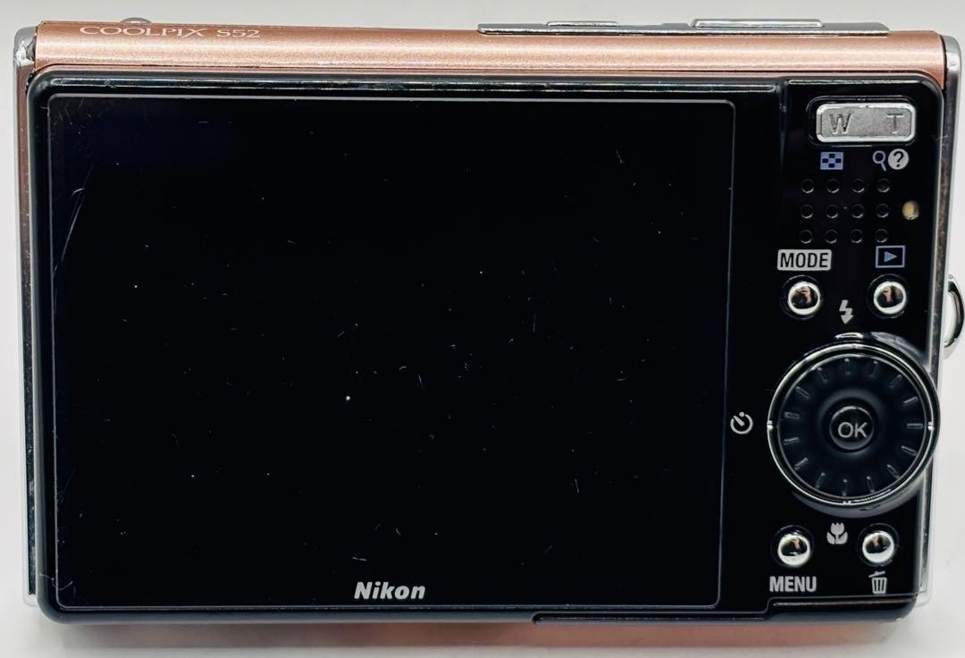 Nikon COOLPIX S52 Pink 9.0 MP 3x Optical Zoom Compact Digital