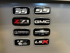 Silveradosuv Cab Emblems - 1 Pair 2 Emblems Your Choice Of Design