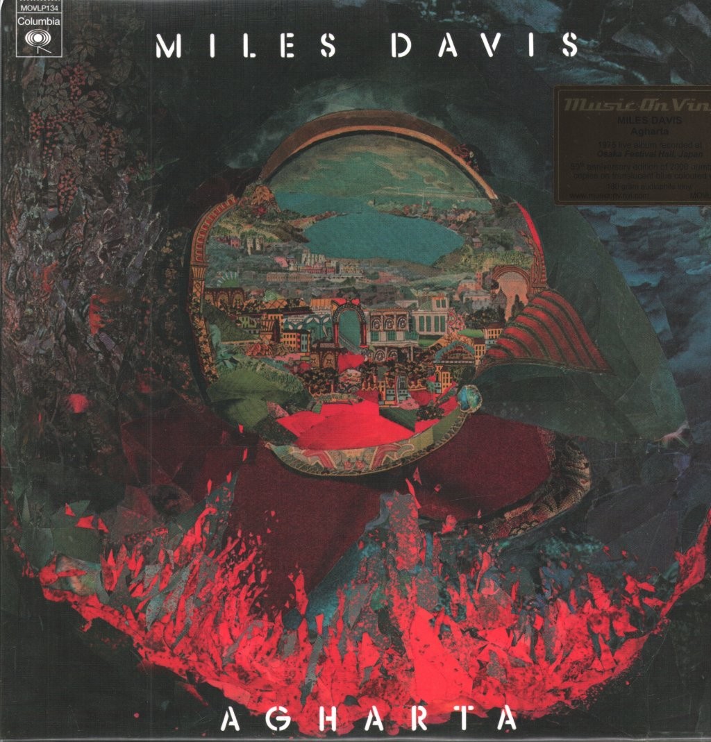 Miles Davis Agharta (50th Anniversary Edition) double LP vinyl Europe Music On
