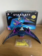 STARGATE - Winged Glider & Pilot Figure - Hasbro 1994 - Complete