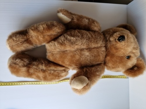 Vintage Teddy Bear soft toy Fully Jointed 53cm 21 Inch - Picture 2 of 16