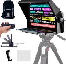 TeleprompterPAD Light Pro EU Tablet Teleprompter | Remote, Case, Glass