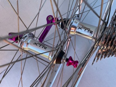 90's Shimano XTR M910 + Araya RM-395 Team XC 26' wheels 8 speed